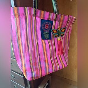Consuela Mesh Shopper Bag & Charm